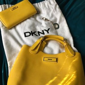 DKNY purse and wallet